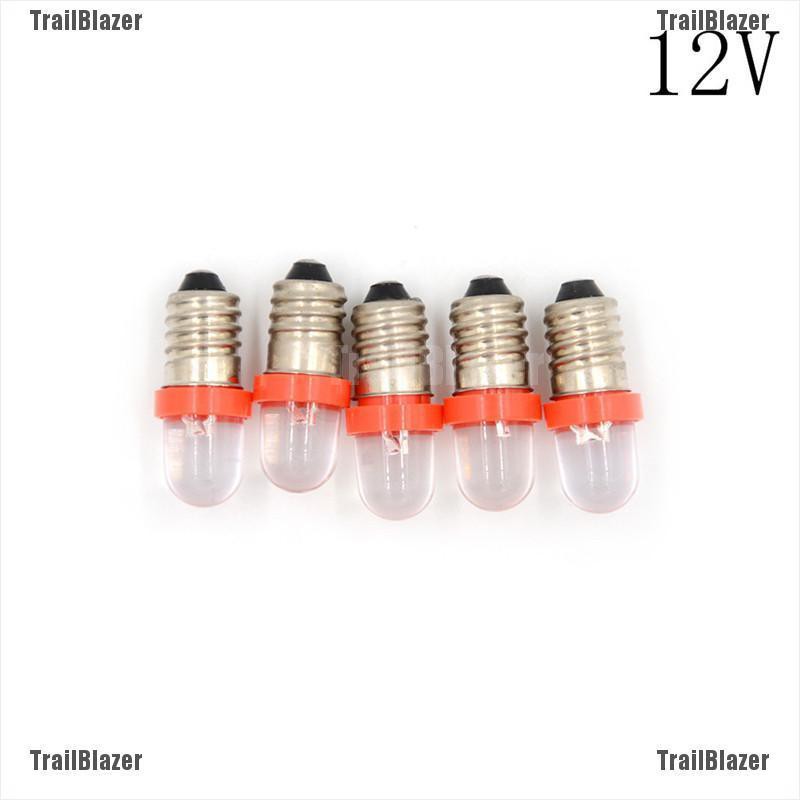 Set 5 bóng đèn LED E10 công suất thấp thiết kế chuyên dụng