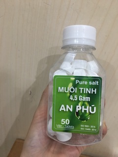 Muối Tinh NaCl pha xúc miệng (lọ 50 viên )