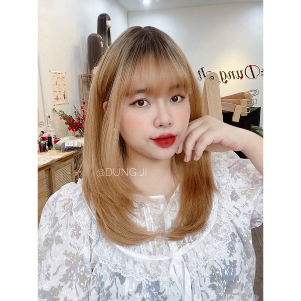 2285 Tóc giả nguyên đầu layer 45cm