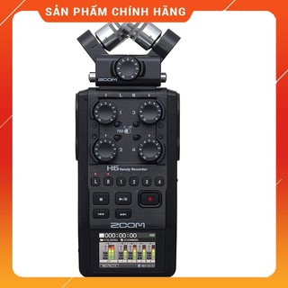 Máy ghi âm siêu nhỏ mini Zoom H6 là 1 thiết bị ghi di động linh hoạt nhất từ trước tới nay, hỗ trợ thẻ nhớ lên đến 128gb