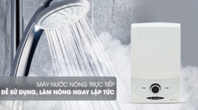 Máy nước nóng có bơm trợ lực Ariston SM45PE-VN - Hàng công ty.