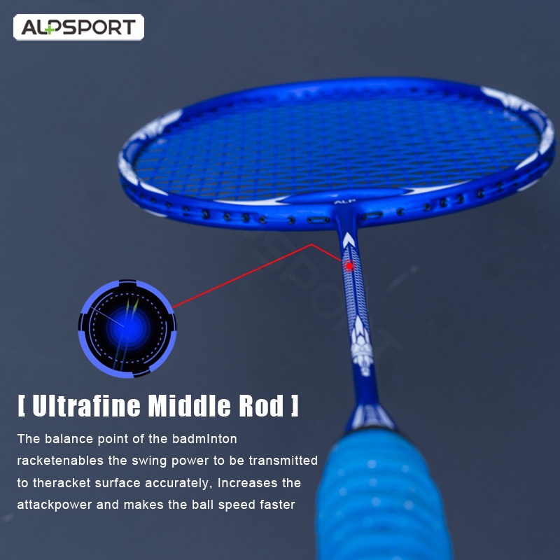 Vợt cầu lông ALPSPORT ALP ZHANYU 4U 38LBS G5 50T 100% chất lượng cao