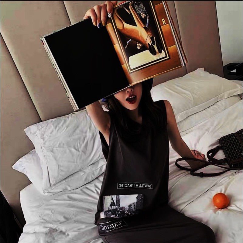 Váy suông EX sát nách from rộng dáng dài | BigBuy360 - bigbuy360.vn