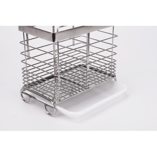[ KHAI TRƯƠNG ] Ống đựng đũa inox 304 dán tường