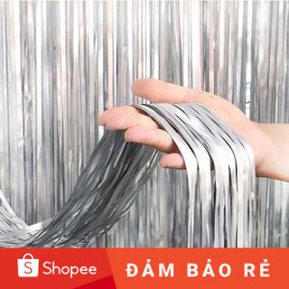 Rèm kim tuyến trang trí sinh nhật - Rèm tua rua trang trí sinh nhật