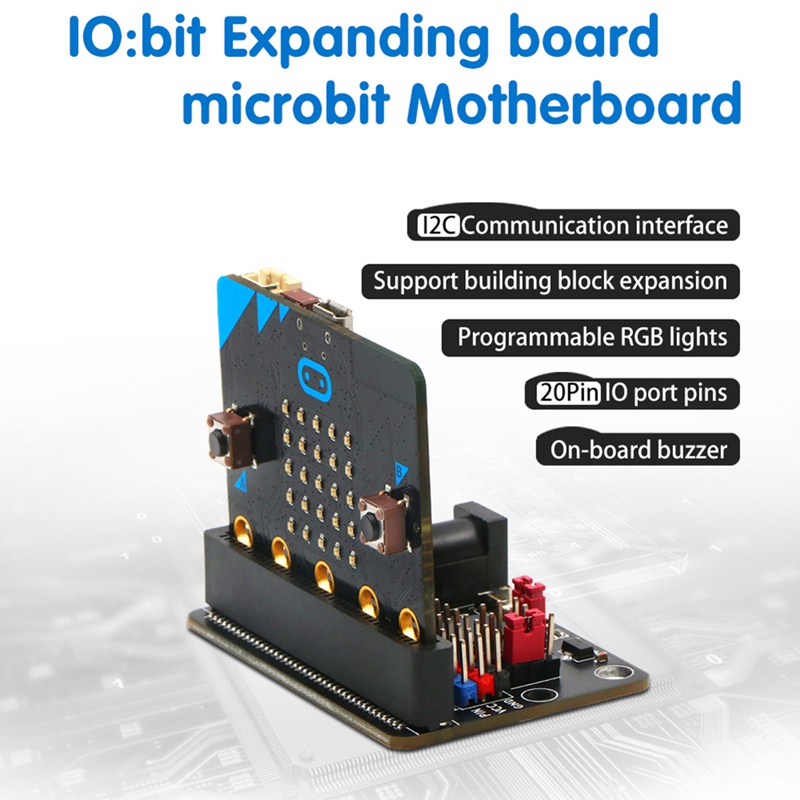 Bảng Mạch Mở Rộng Cho Micro: Bit Gpio Python Io: Bit 5v