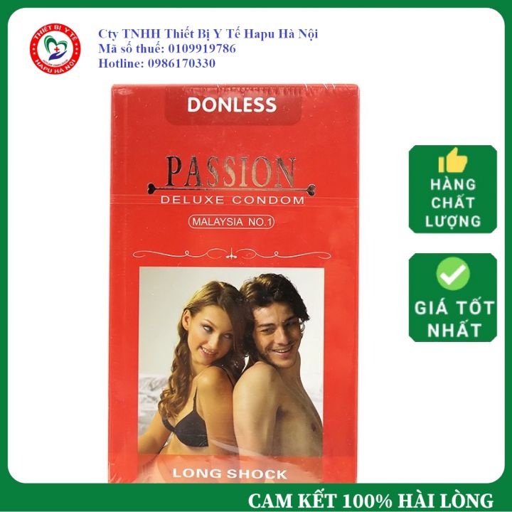 Bao Cao Su Passion Kéo Dài Thời Gian, Hộp 10c, 3c
