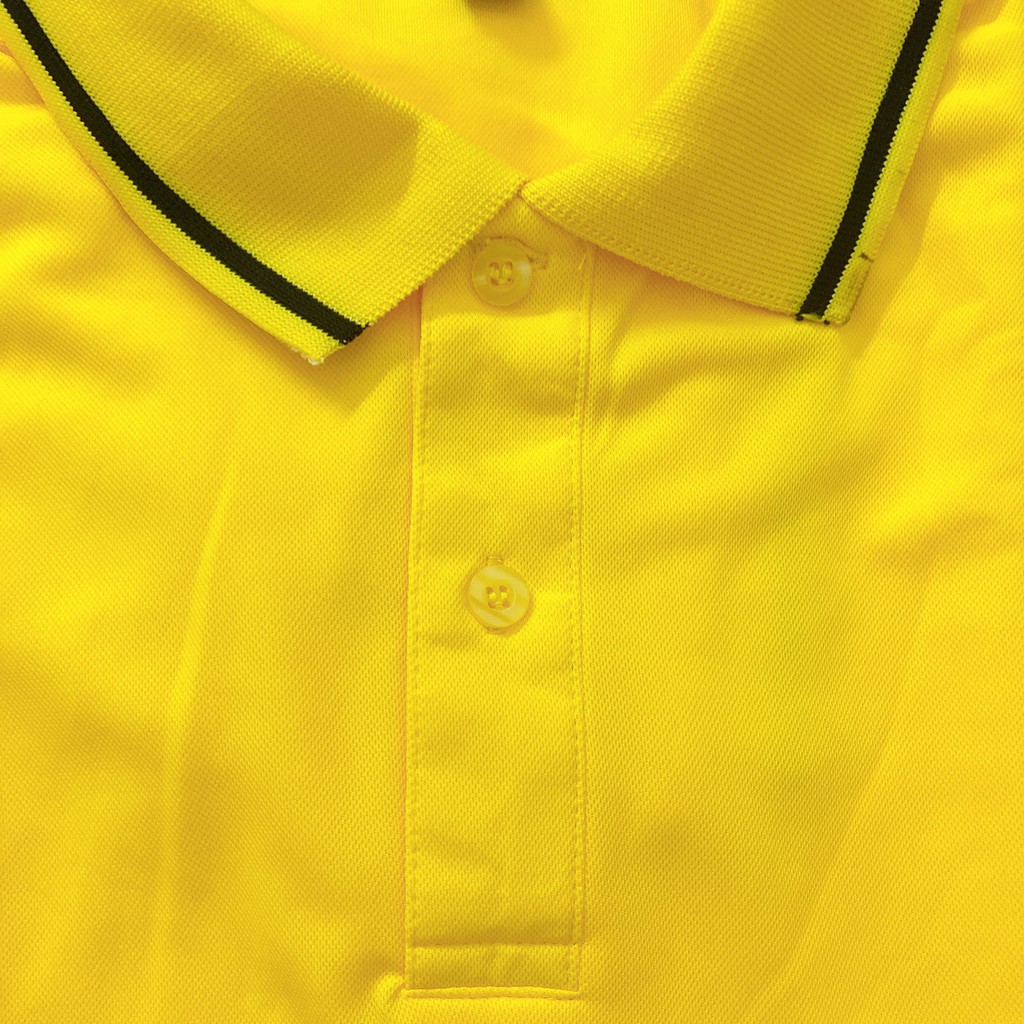 Áo Polo màu Vàng chất liệu Lacoste Thể Thao mềm mịn thoáng mát – Áo thun Nam Nữ ngắn tay có cổ. Nhận IN ẤN theo yêu cầu. | BigBuy360 - bigbuy360.vn