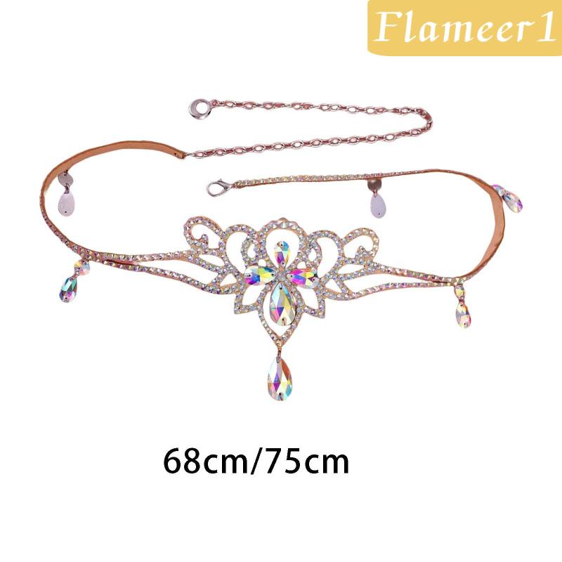 [Flameameer1] Thắt Lưng Chuỗi Xích Biểu Diễn Múa Bụng Ấn Độ Cho Nữ