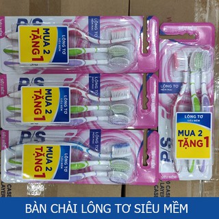 Bàn chải đánh răng P/S lông tơ mềm mại