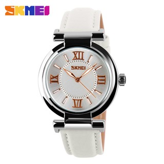 Đồng hồ nữ skmei 9075 dây da