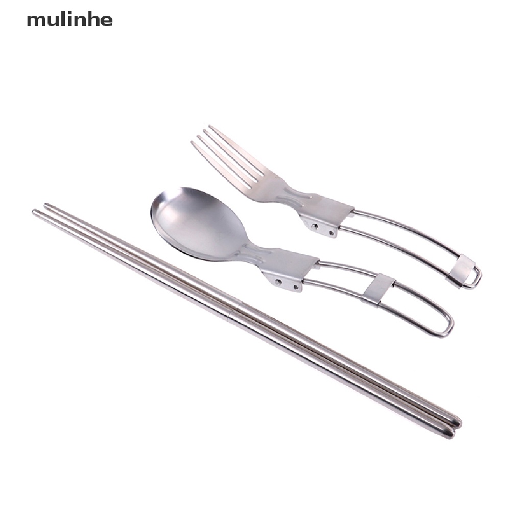 1 Bộ Muỗng Nĩa Du Lịch Tiện Lợi vn