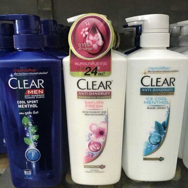 Dầu gội đầu CLEEARS cực hót cực siêu mềm mượt dành cho cả nam và nữ phù hợp với mọi loại tóc nha