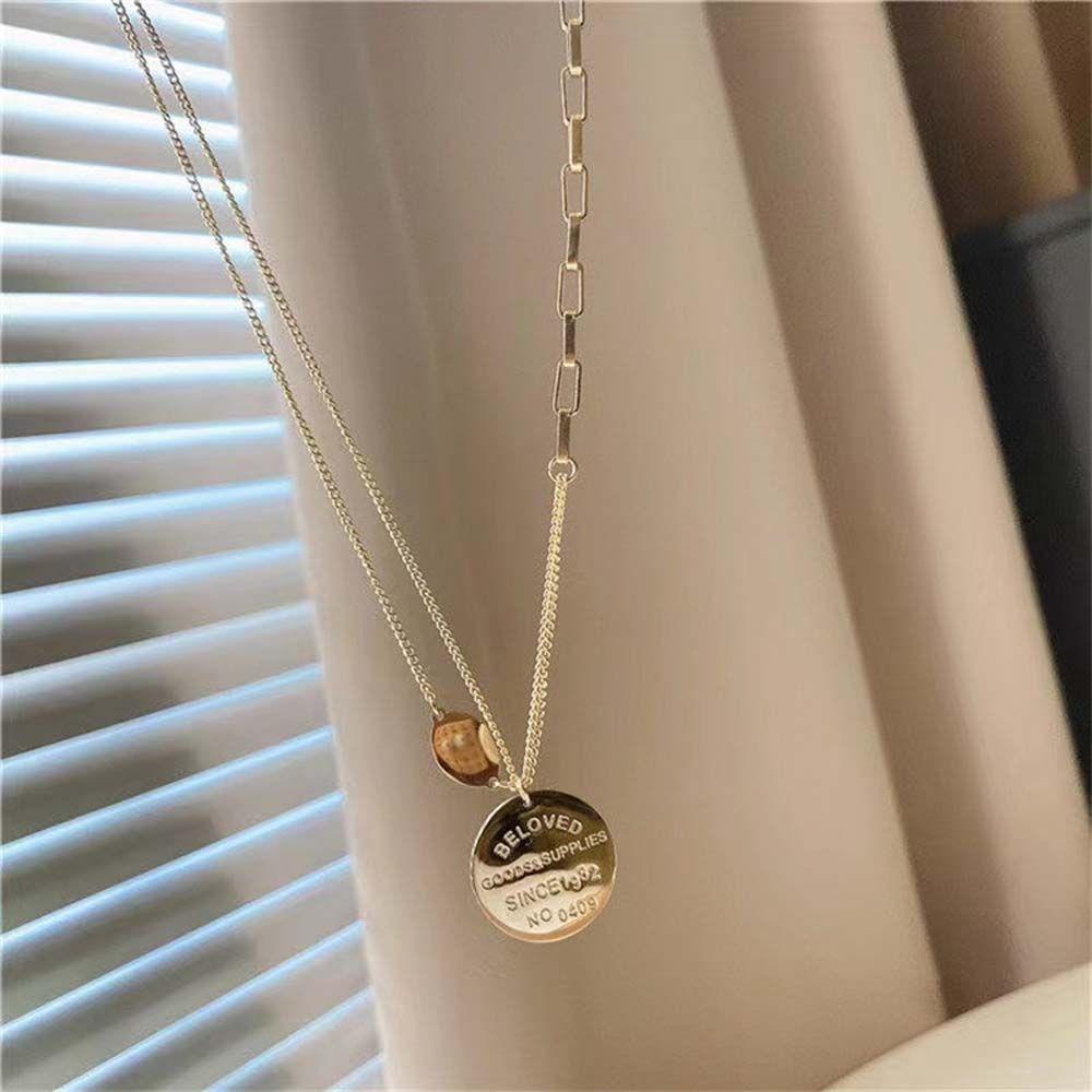 Vanes1 Áo Len Nữ Vòng Cổ Hợp Kim Có Thể Điều Chỉnh|Vòng Cổ Choker Thời Trang Cá Tính Cho Nữ