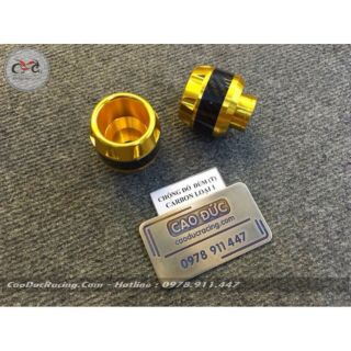Gù chống  đổ phuộc trước carbon 1 cặp
