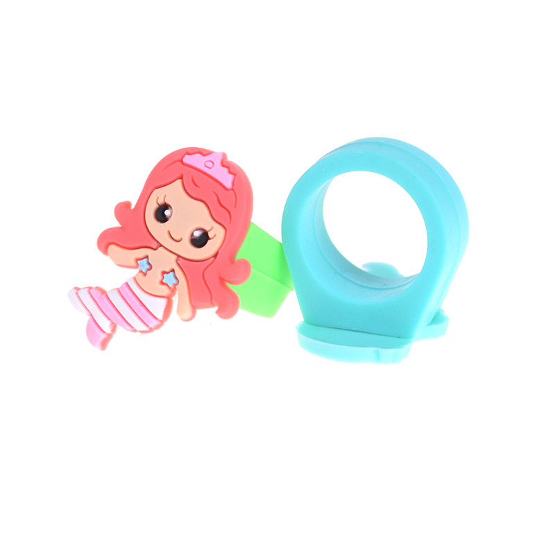 1 Nhẫn Nhựa Hình Nàng Tiên Dễ Thương Xinh Xắn