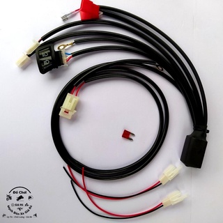 Mạch passing sh winner, Passing sh cho winner x mạch 2 đèn trợ sáng tặng cầu chì giắc cắm đèn cao cấp