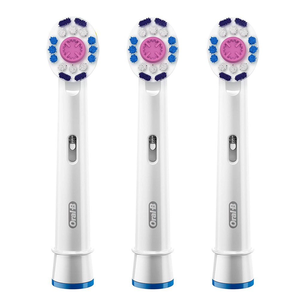 Vỉ 3 Đầu Bàn Chải Điện Oral-B Braun - Đủ Loại Đầu Thay Thế Bàn Chải Oral B, Đầu Bàn Chải OralB Chính Hãng