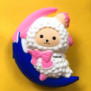 Squishy cừu ôm mặt trăng
