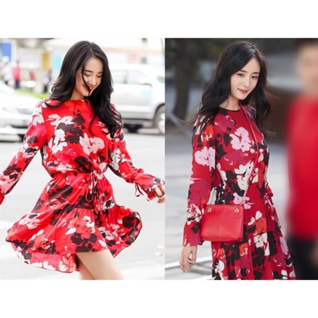 Đầm h&m suông đuôi cá giúng Dương Mịch & Nhã Phương mặc size 34 thanh lý 300k