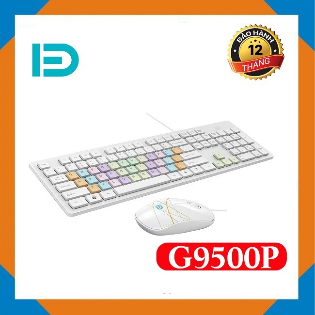 [Dễ Thương]Combo bàn phím Phím + chuột FD-G9500P(Bảo hành chính hãng 1 năm) | BigBuy360 - bigbuy360.vn