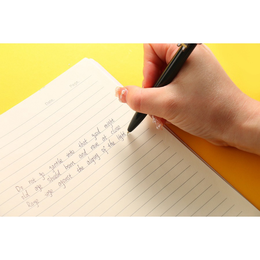 Bút Bi Mực Đen Ngòi 0.5mm Thiết Kế Đơn Giản Dễ Thương