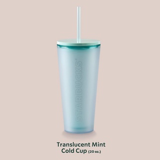 Bình nhựa starbucks translucent mint 20oz