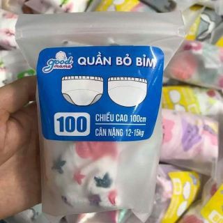 Quần bỏ bỉm vải Goodmama 6 lớp chống thấm cho bé từ 5-14kg