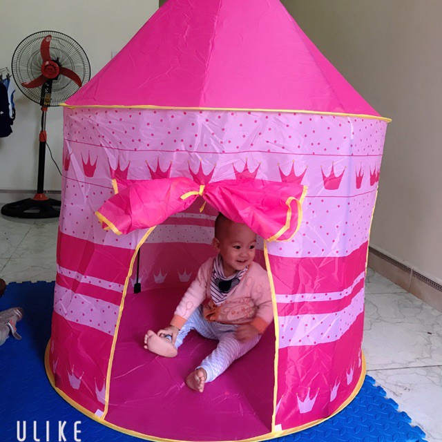[FREESHIP] Lều công chúa cho bé gái - lều chơi nhà chòi cổ tích không kèm bóng.