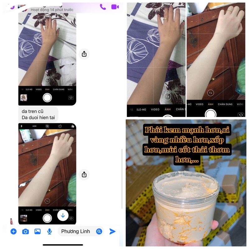 Kem Body Phôi Cốt Thái Đậm Đặc Rỉ Dầu Vàng Trắng Mạnh - Hàng Chuẩn Độc Quyền