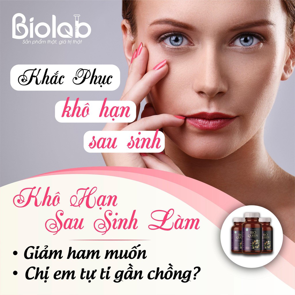 (Hộp 45 viên) BIOQUEEN PLUSS - TĂNG CƯỜNG NỘI TIẾT TỐ NỮ, KHÔ HẠN, LÃO HÓA, ĐẸP DA, GIẢM SẠM NÁM - WOOGROUP | BigBuy360 - bigbuy360.vn