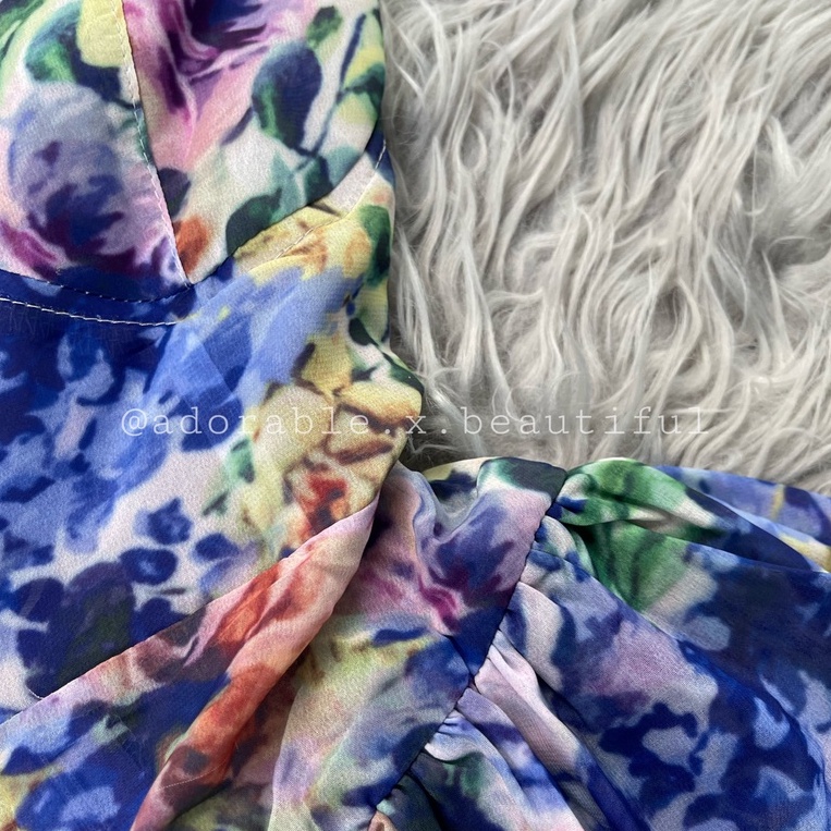 Đầm Hai Dây Hoa Xinh Xắn Sang Trọng, , Váy 2 Dây Hoa Style Ulzzang Hot Trend 2022 Ảnh Thật