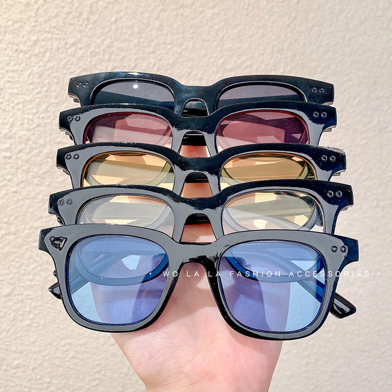 Kính Mát Gọng Vuông Phong Cách Hàn Quốc Thời Trang 2021