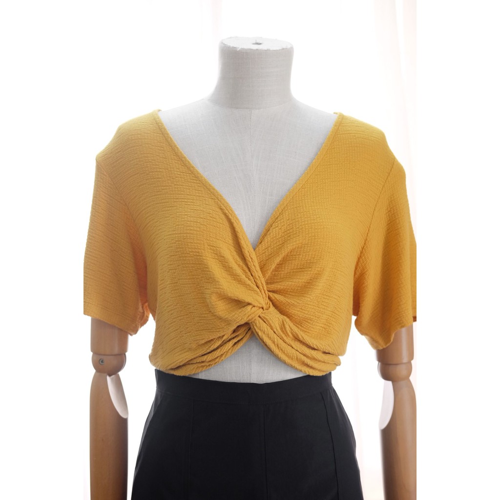 Ceci Cela - Áo Twist 0820 Vải Gân