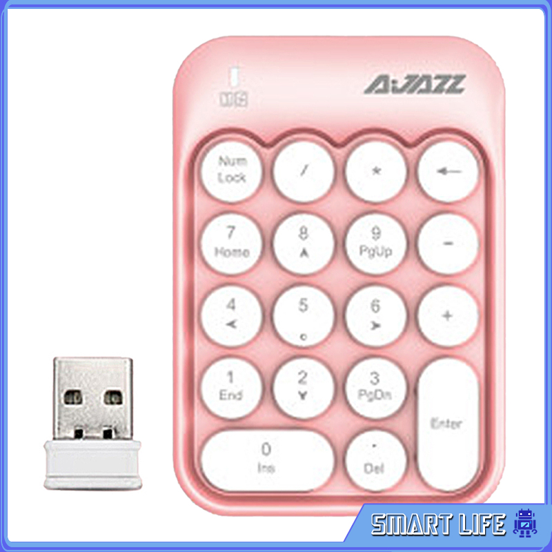 Bàn Phím Số Mini Không Dây 18 Phím | BigBuy360 - bigbuy360.vn