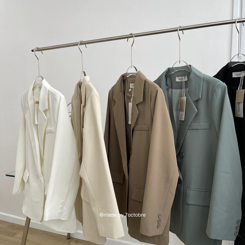 Áo khoác blazer 4 cúc nắp 007 | BigBuy360 - bigbuy360.vn