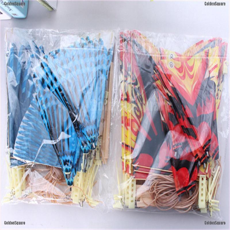 Đồ chơi con diều hình chú chim handmade lắp ráp khoa học dải cao su nguồn làm quà tặng cho bé