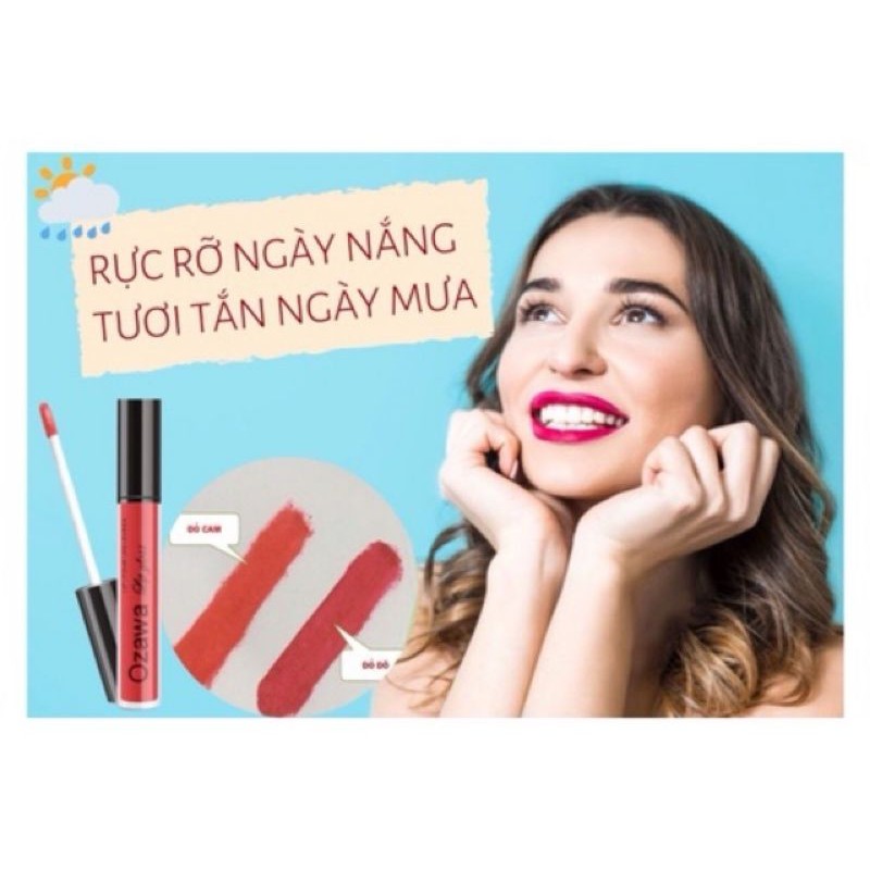 XẢ LỖ - Giá sỉ- son Kitty Ozawa- 2 Màu Đỏ cam- Đỏ Đô | BigBuy360 - bigbuy360.vn