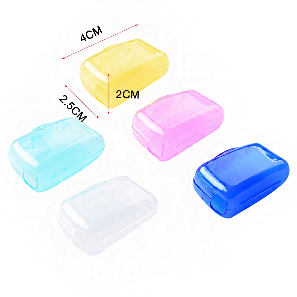 Bộ 5 Vỏ Bọc Đầu Bàn Chải Đánh Răng Cho Du Lịch/Cắm Trại/Dã Ngoại