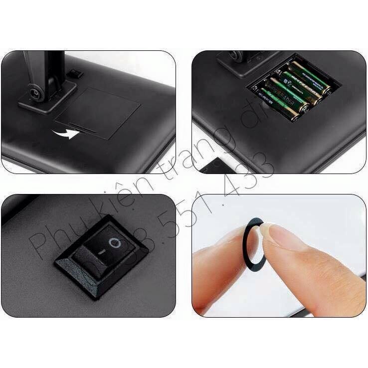 GƯƠNG ĐỂ BÀN CÓ ĐÈN LED tiện dụng giá tại xưởng(thegioidogiadung92)