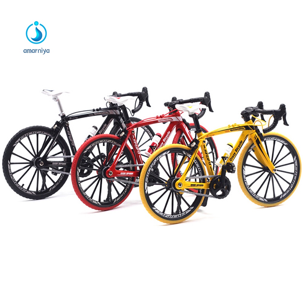 Mô Hình Xe Đạp Bằng Hợp Kim Tỉ Lệ 1 / 10 Dùng Để Trang Trí