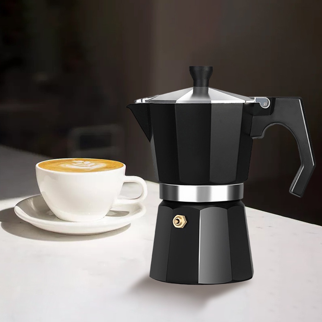 Ấm Pha Cà Phê Espresso Kiểu Cổ Điển Dễ Sử Dụng