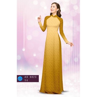 Vải may áo dài màu chuyển sắc