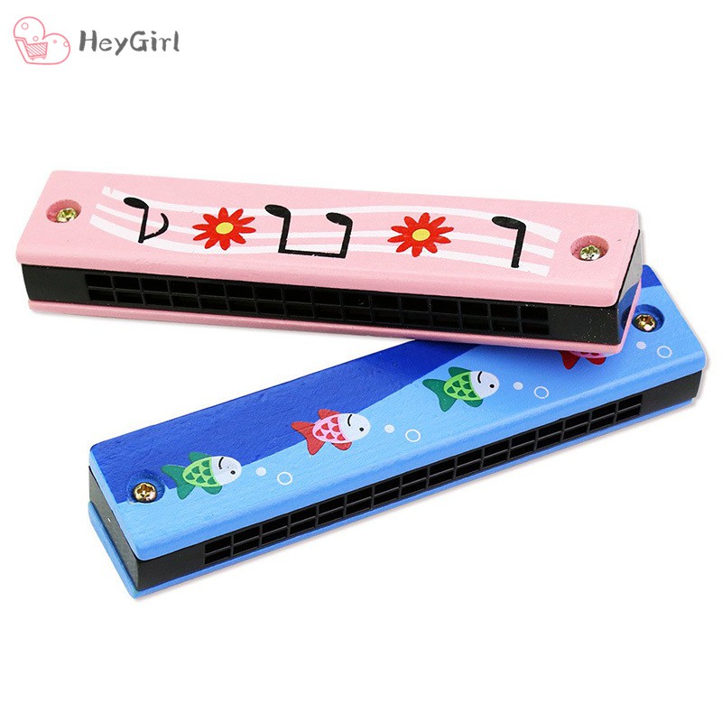 Kèn Harmonica Gỗ Đồ Chơi Cho Bé