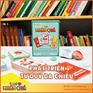 Thẻ Card Game Nhân Quả ( rèn tư duy cho trẻ )