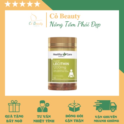 Mầm đậu nành Healthy Care Super Lecithin 1200mg
