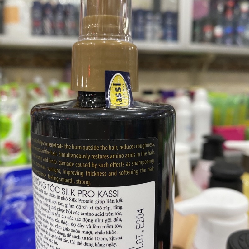 Sữa dưỡng phục hồi tóc hư tổn Kassi Silk Pro 250ml