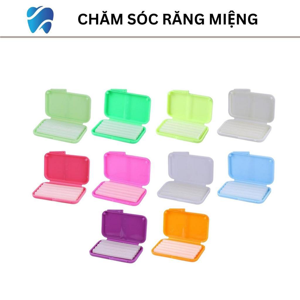 Combo chuyên cho người niềng răng bao gồm 1 bàn chải và 5 hộp sáp nha khoa