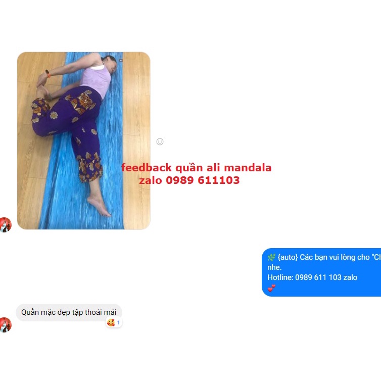 💛💚💕 Quần Alibaba Hoa Văn