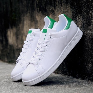 ( vuốt phải xem video - giầy fullbox + giấy gói )Giầy thể thao stan smith gót bạc